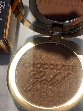 Too Faced Chocolate Gold Shimmer Bronzer - Brown & Gold